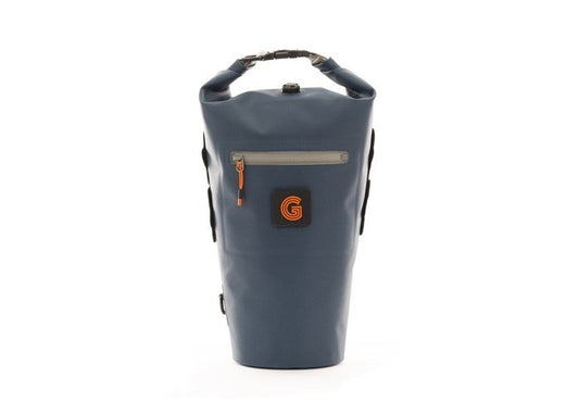 Brompton Waterproof Roller Rack Bag - Navy/Grey